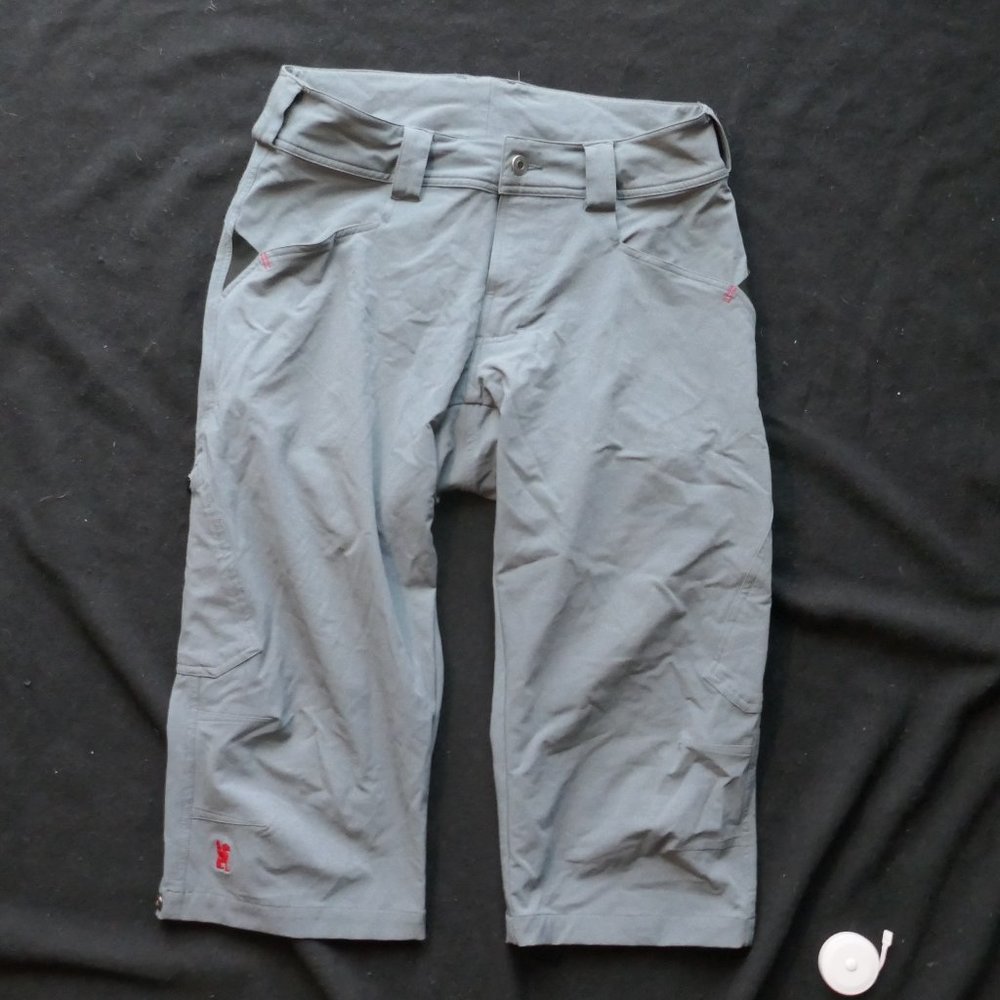 Chrome Industries cycling capri 32-35" M waist gray blue